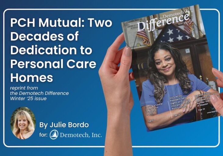Text that reads: Two Decades of Dedication to Personal Care Homes